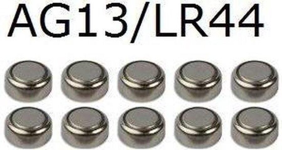 LR44 / AG13 knoopcel batterijen (10 stuks)