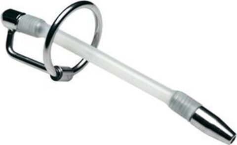 Master Series Inertia flexibele cum-thru penisplug