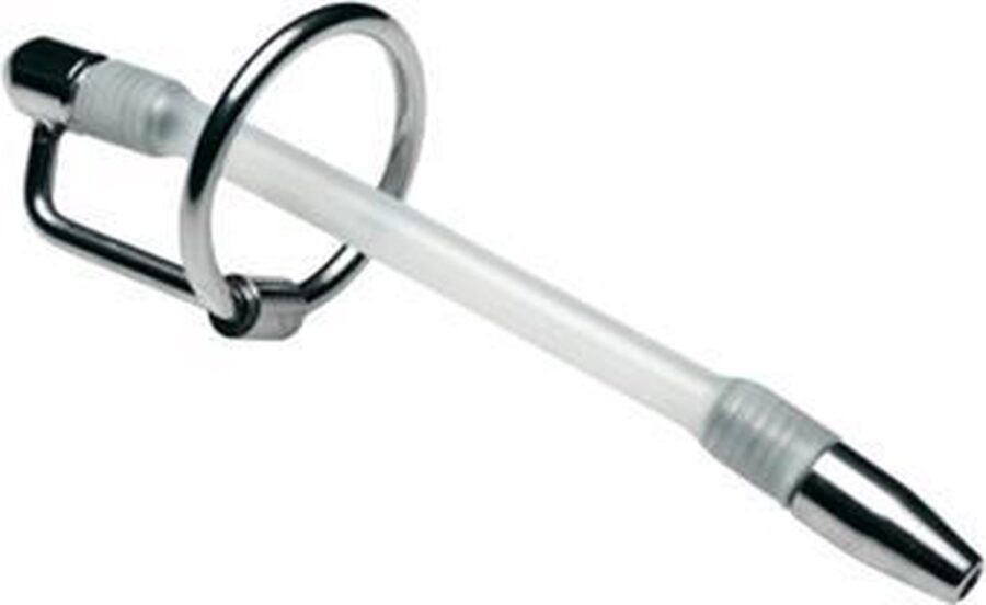 Master Series Inertia flexibele cum-thru penisplug