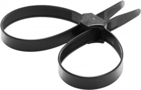 Master Series zip tie police cuffs zwart