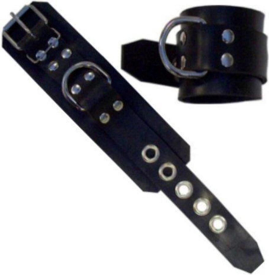Mister B rubber enkelboeien zwart