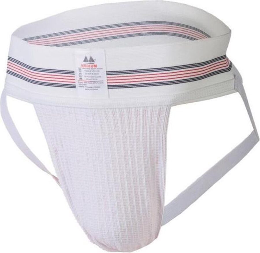 MM Sports Original No. 10 jockstrap 3 inch wit