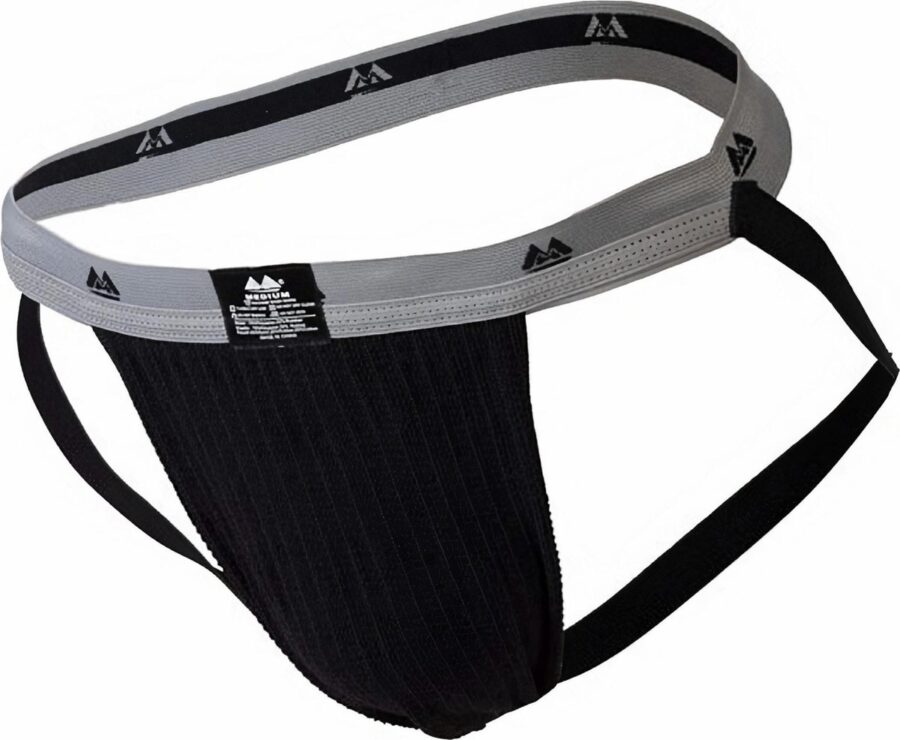 MM Sports Original jockstrap 1 inch zwart