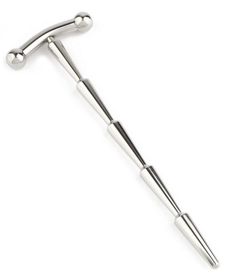 Mr. Steel Smooth Cum Rattle penisplug RVS