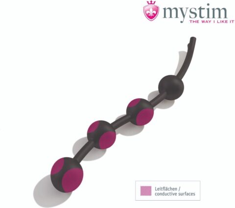 Mystim Booty Garland L e-stim anaalkralen