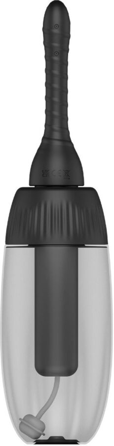 Nexus Automatic Rotating 360 anaaldouche zwart 600 ml