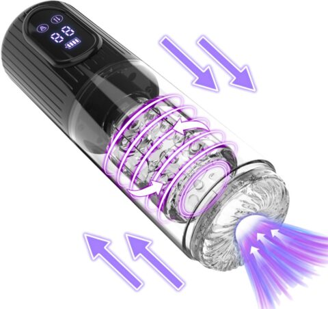 Niko automatische blowjob simulator met zuig- en stootfunctie