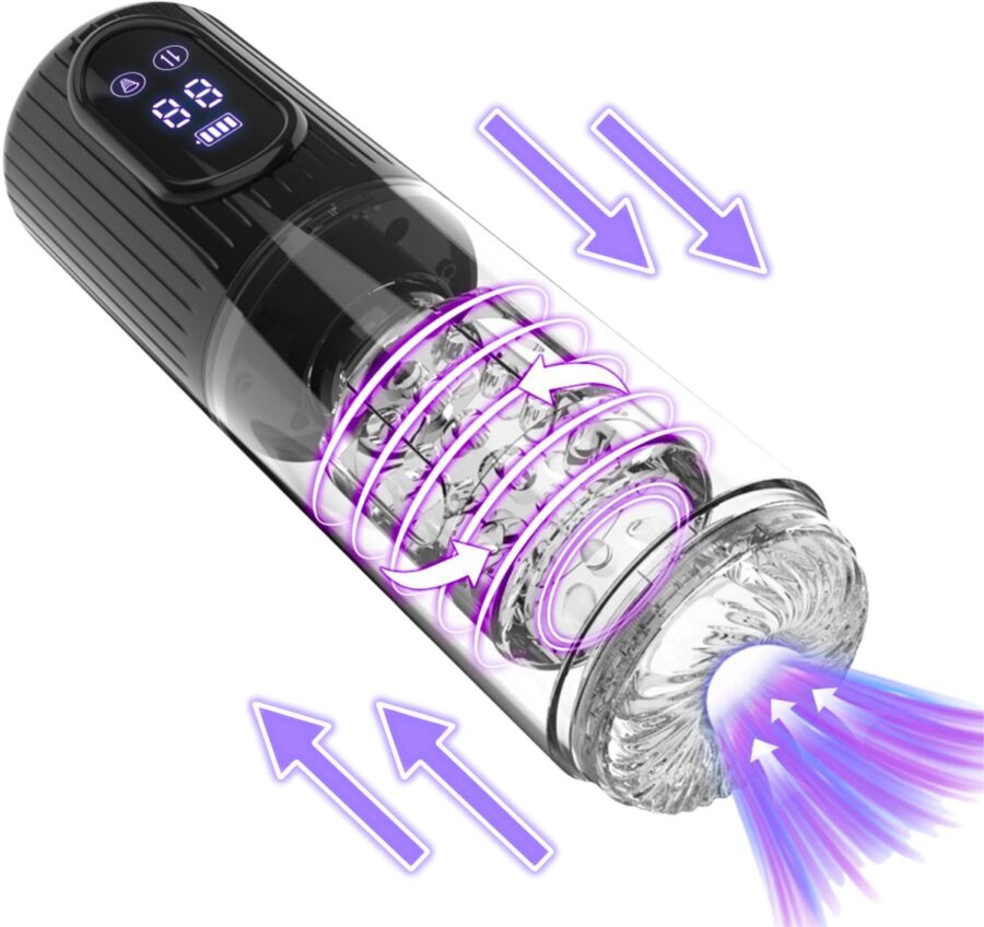 Niko automatische blowjob simulator met zuig- en stootfunctie