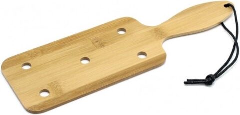 Nooitmeersaai bamboe spanking paddle 27 cm