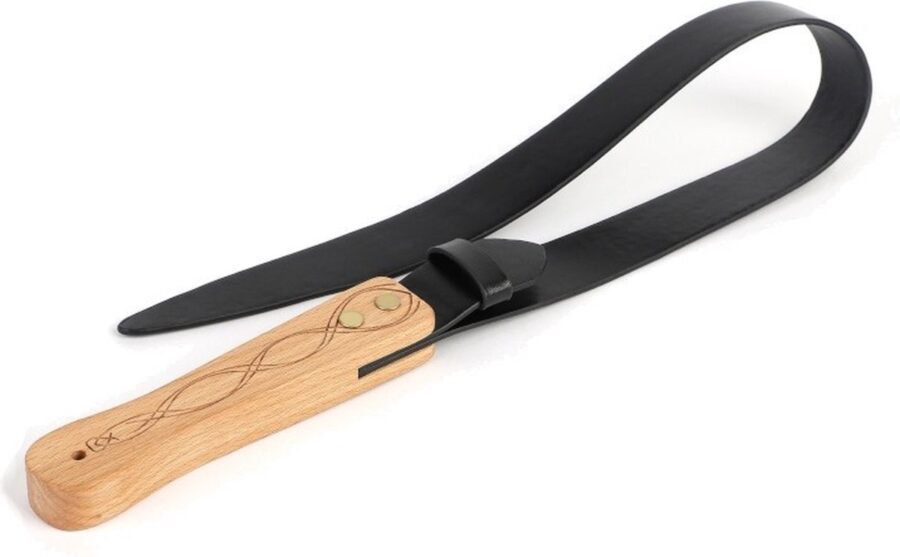 Nooitmeersaai verstelbare PU leren paddle 74 cm