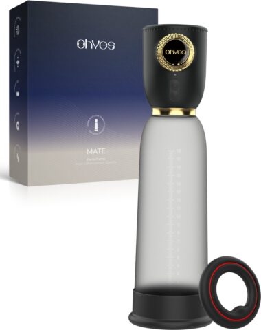 OHYES automatische penispomp met cockringset