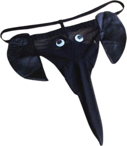 Olifanten string voor heren met slurf