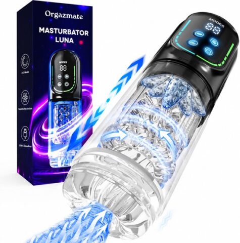 Orgazmate Luna automatische masturbator met 343 standen