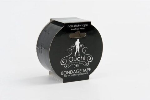 Ouch! bondage tape zwart 20 meter