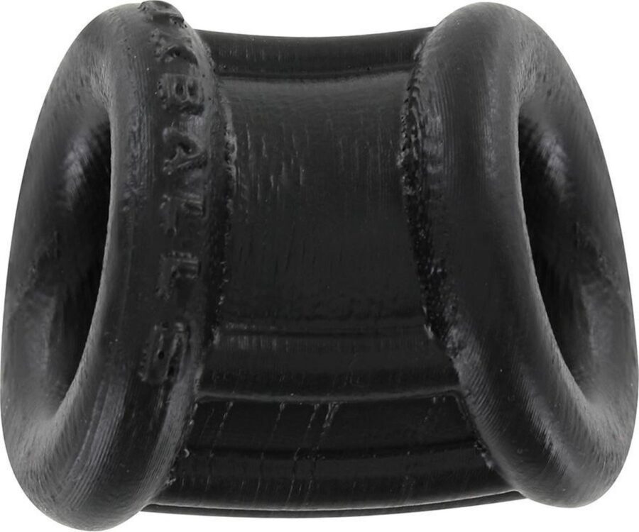 Oxballs Bent-1 gebogen ballstretcher zwart