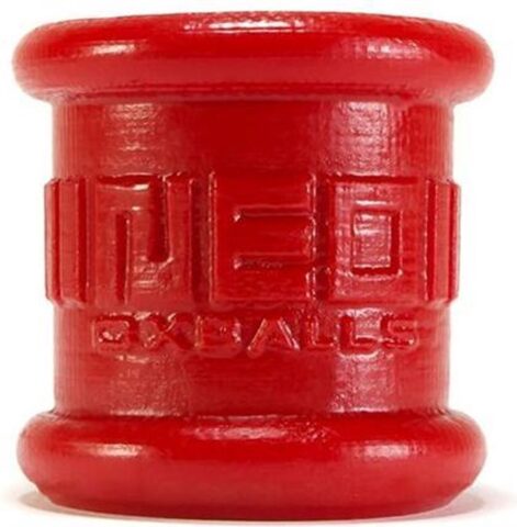 Oxballs Neo Long siliconen ballstretcher rood