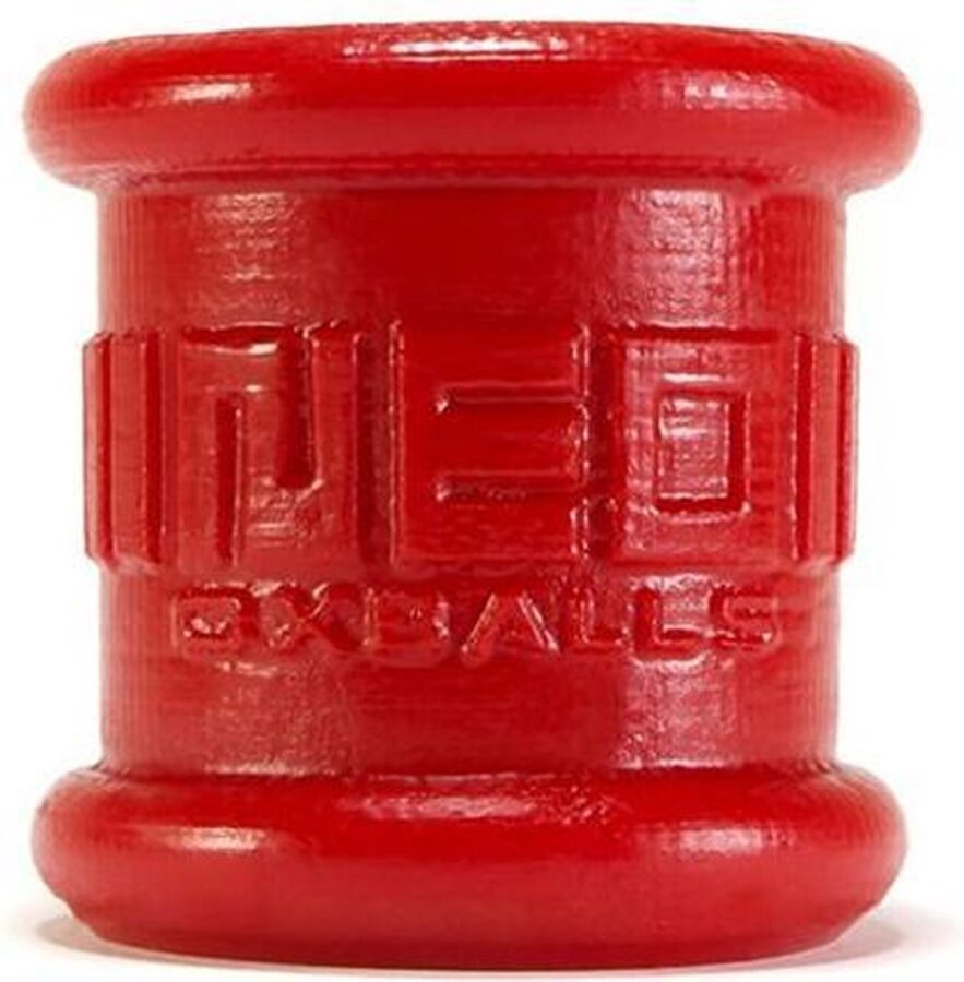 Oxballs Neo Long siliconen ballstretcher rood