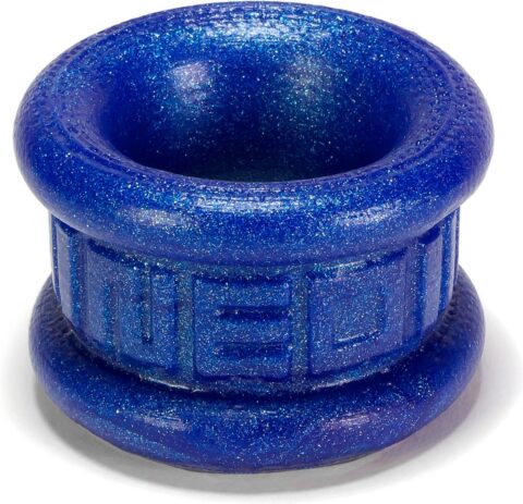 Oxballs Neo Short ballstretcher metallic blauw