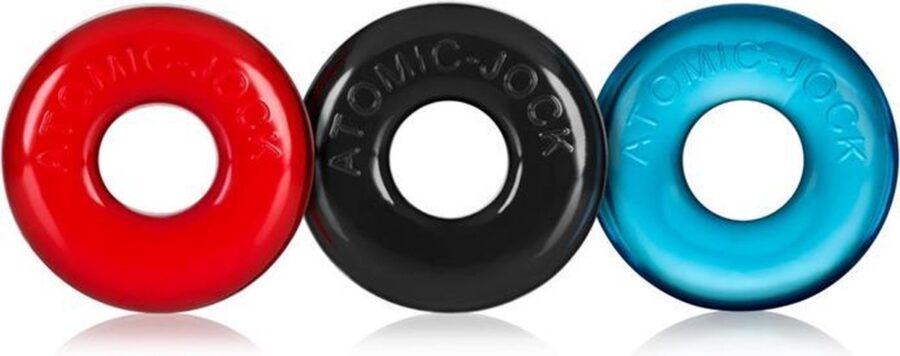 Oxballs Ringer cockring 3-pack multicolour