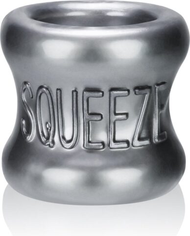 Oxballs Squeeze ballstretcher staal (zilver)