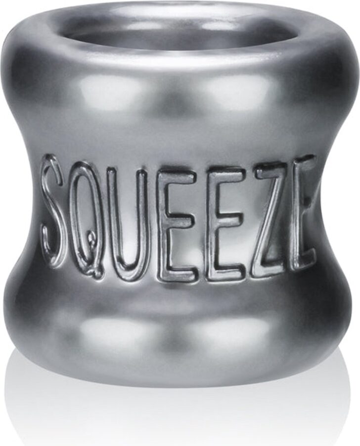 Oxballs Squeeze ballstretcher staal (zilver)