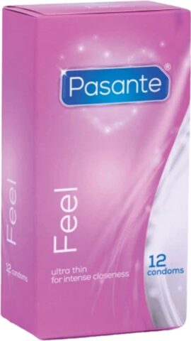 Pasante Sensitive Feel condooms 12 stuks
