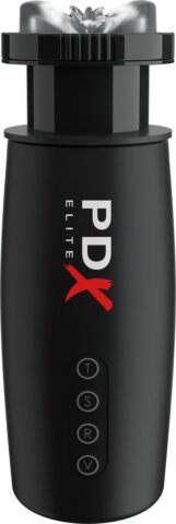 Pipedream PDX Elite Moto-Bator 2 masturbator transparant