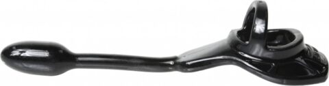 Perfect Fit Armour Tug Lock Small cockring met plug zwart