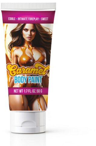 Pharmquests eetbare bodypaint karamel 50 ml