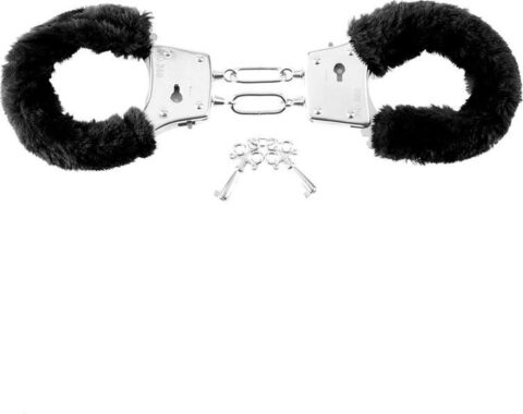 Pipedream Fetish Fantasy Beginner’s Furry Cuffs zwart