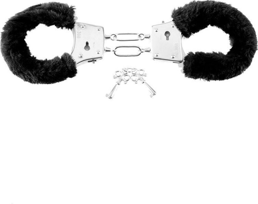 Pipedream Fetish Fantasy Beginner’s Furry Cuffs zwart