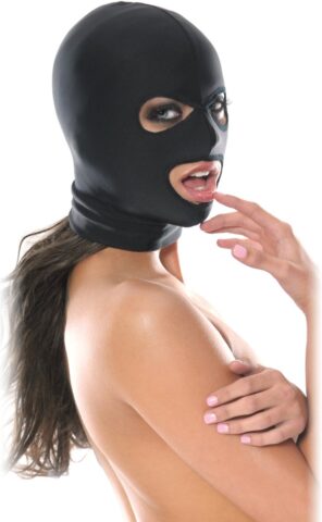Pipedream Fetish Fantasy spandex 3 hole hood zwart