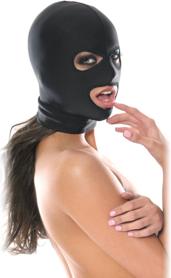 Pipedream Fetish Fantasy spandex 3 hole hood zwart