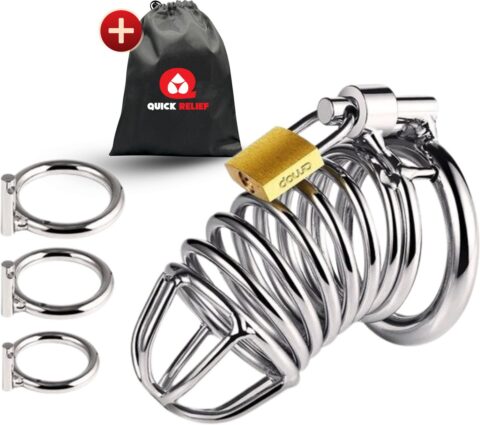 Quick Relief Pro Lock kuisheidskooi metaal