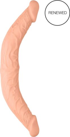 RealRock Double Dong 14 inch huidkleur