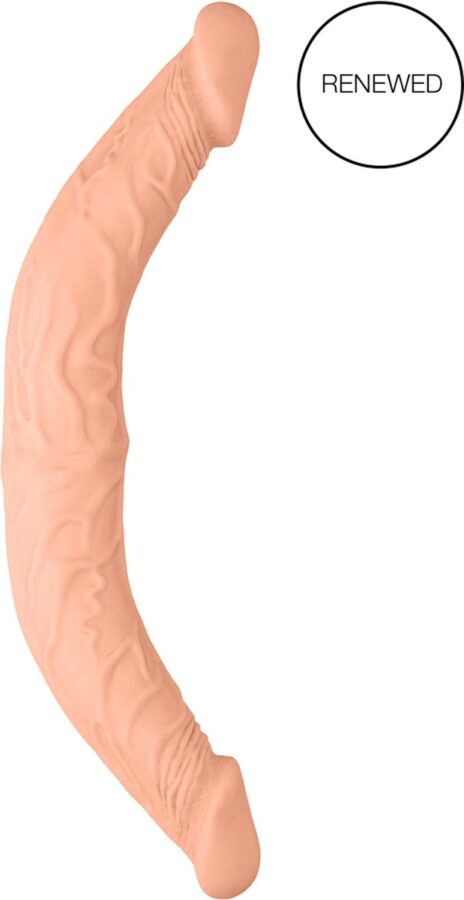RealRock Double Dong 14 inch huidkleur