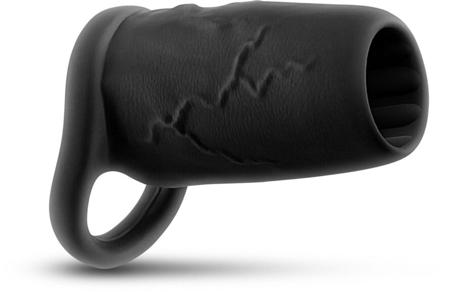Renegade Supreme penis sleeve van siliconen zwart