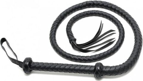 Rimba Arabische bullwhip 150 cm zwart