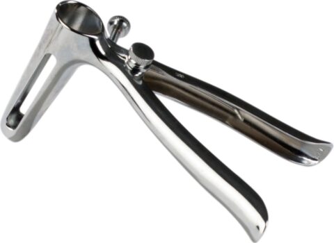 Seven Creations anaal speculum RVS met 2 lepels