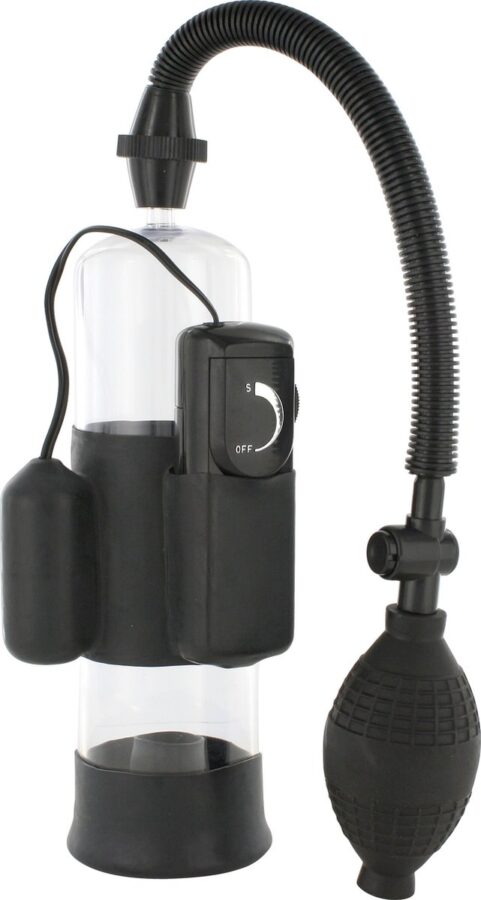 Seven Creations Power penispomp met vibratie