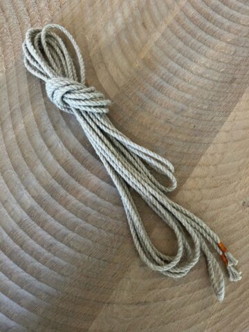 Shibari bondagetouw hennep 6 mm, 8 meter