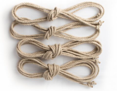 Shibari touw starterset synthetische hennep 6 mm