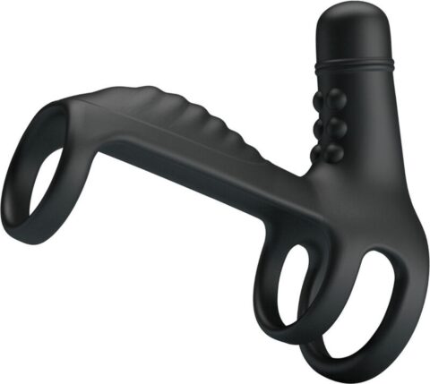 Sling vibrerende penis sleeve zwart