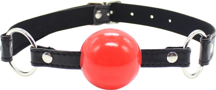 Smart Moves ball gag zwart/rood