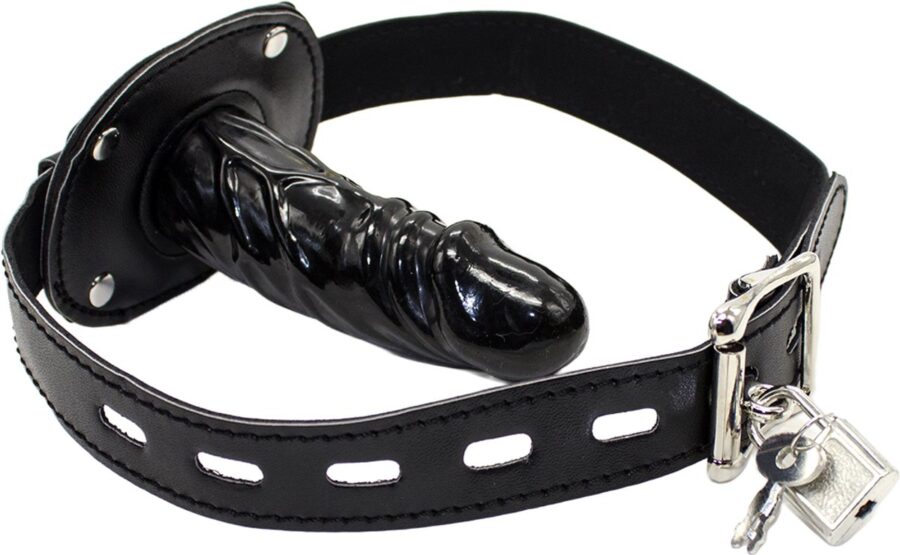 Smart Moves dildo gag groot zwart