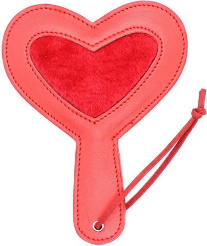Smart Moves hartvormige paddle rood 20 cm