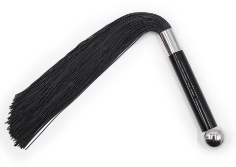 Smart Moves siliconen flogger zwart 40 cm
