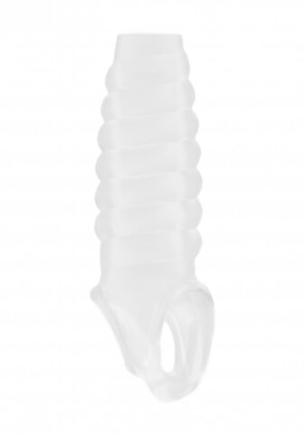 Sono No.21 penis sleeve met balriem transparant