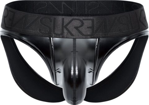 SUKREW Fetish Wet Look V Brief zwart