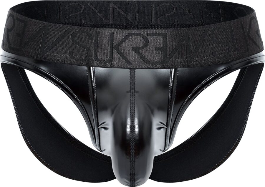 SUKREW Fetish Wet Look V Brief zwart